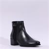 Regarde Le Ciel Jolene Side Panel Studs - Black Leather